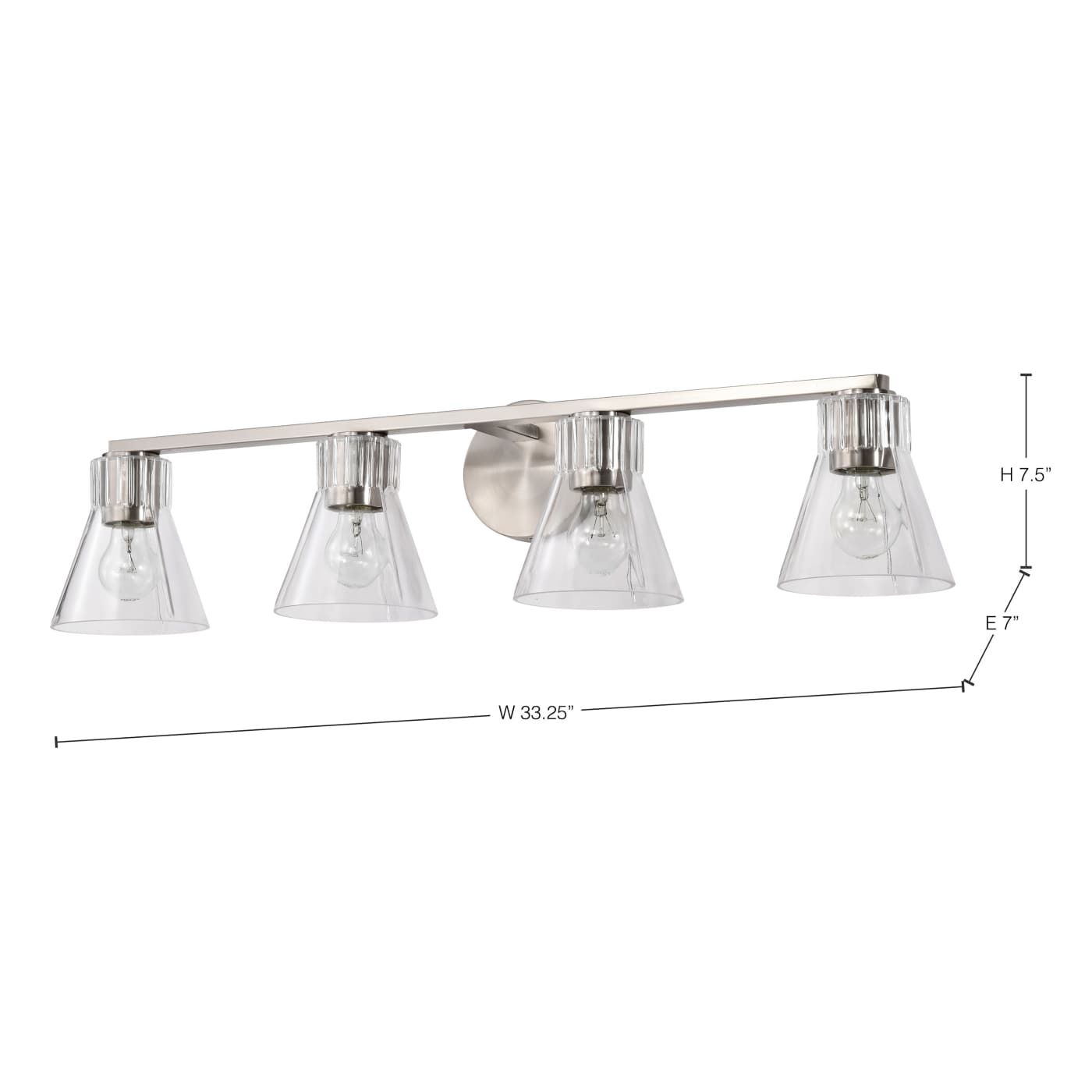 GIANNA 4 LIGHT VANITY - 60-8334