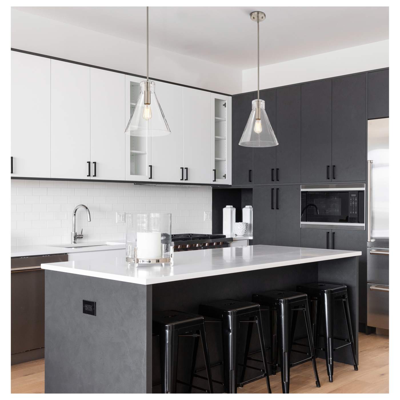 GIANNA 1 LIGHT MED PENDANT - 60-8338