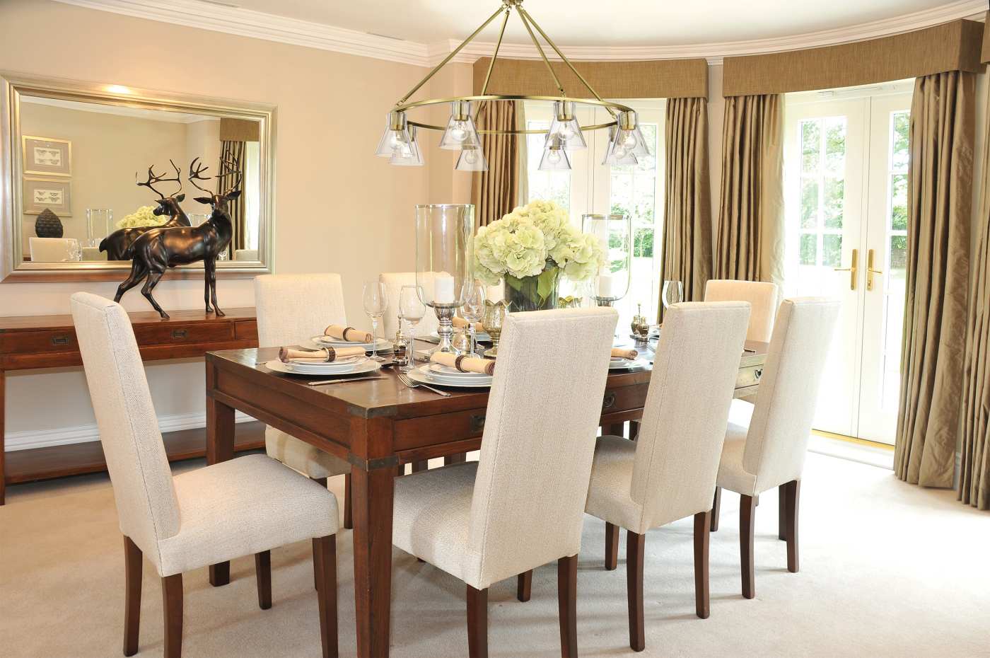 GIANNA 8 LIGHT CHANDELIER - 60-8346