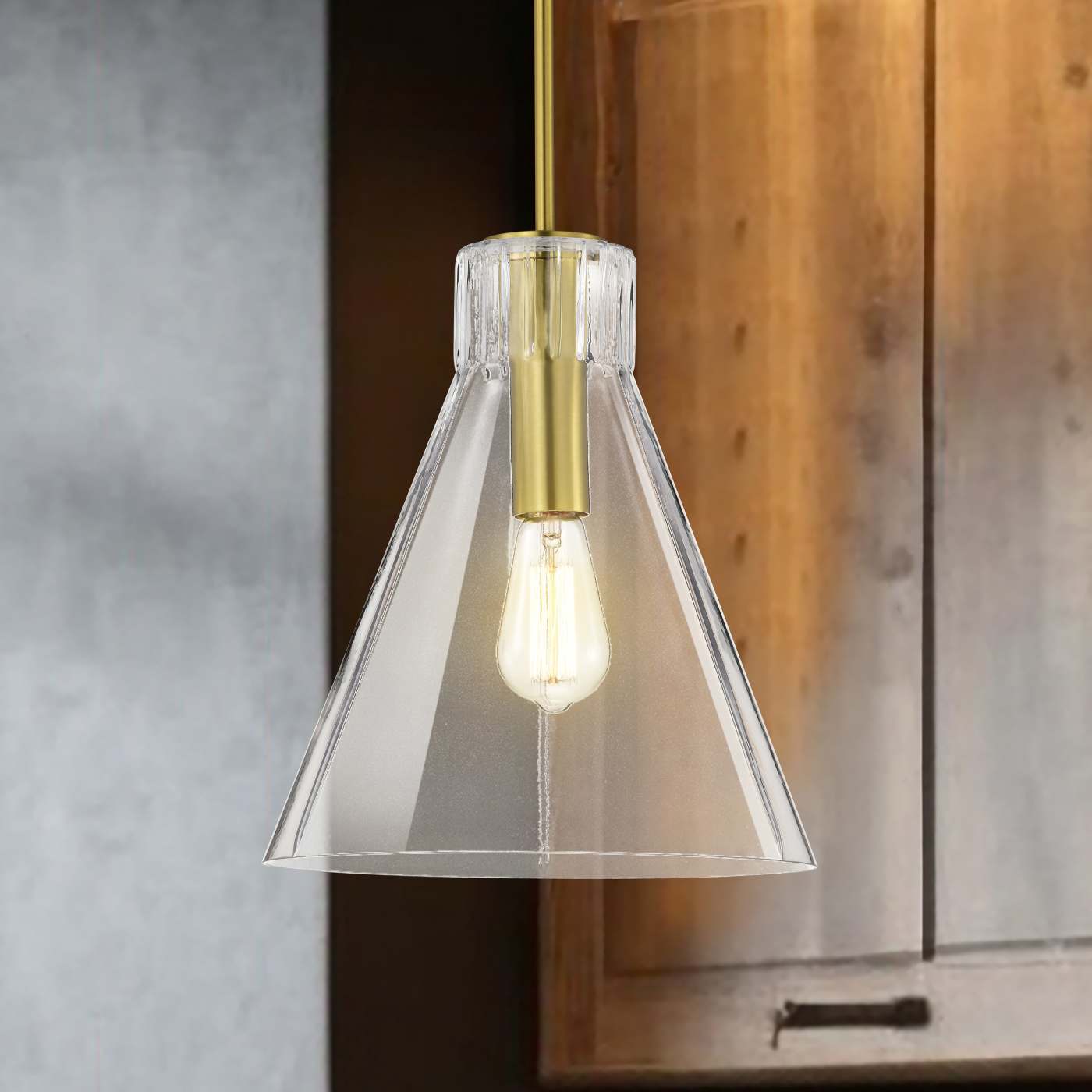 GIANNA 1 LIGHT MED PENDANT - 60-8348