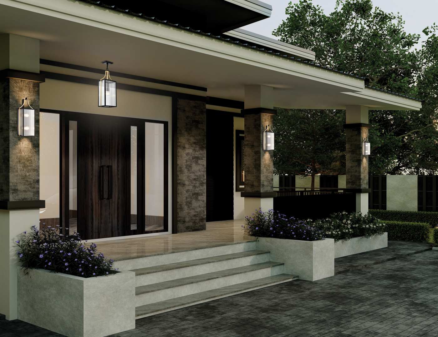 HOLDEN LARGE OUTDOOR LANTERN - 60-8503