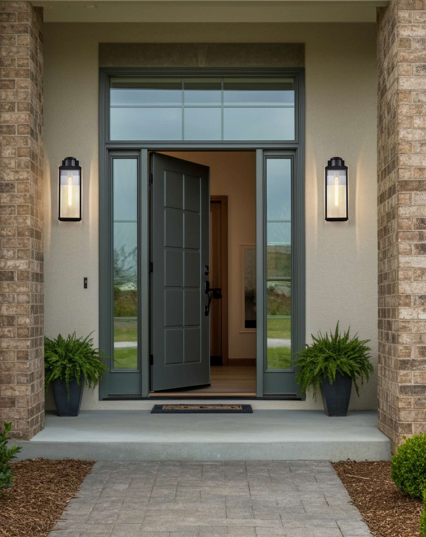 LUCA LARGE OUTDOOR LANTERN - 60-8512