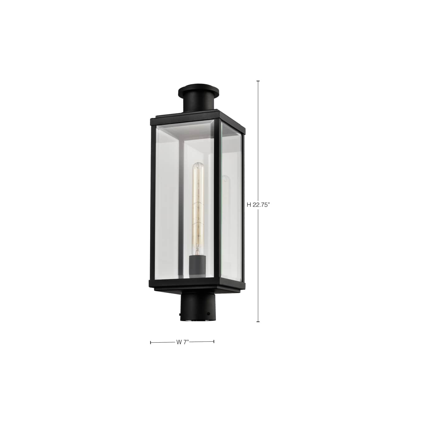 LUCA OUTDOOR POST LANTERN - 60-8513