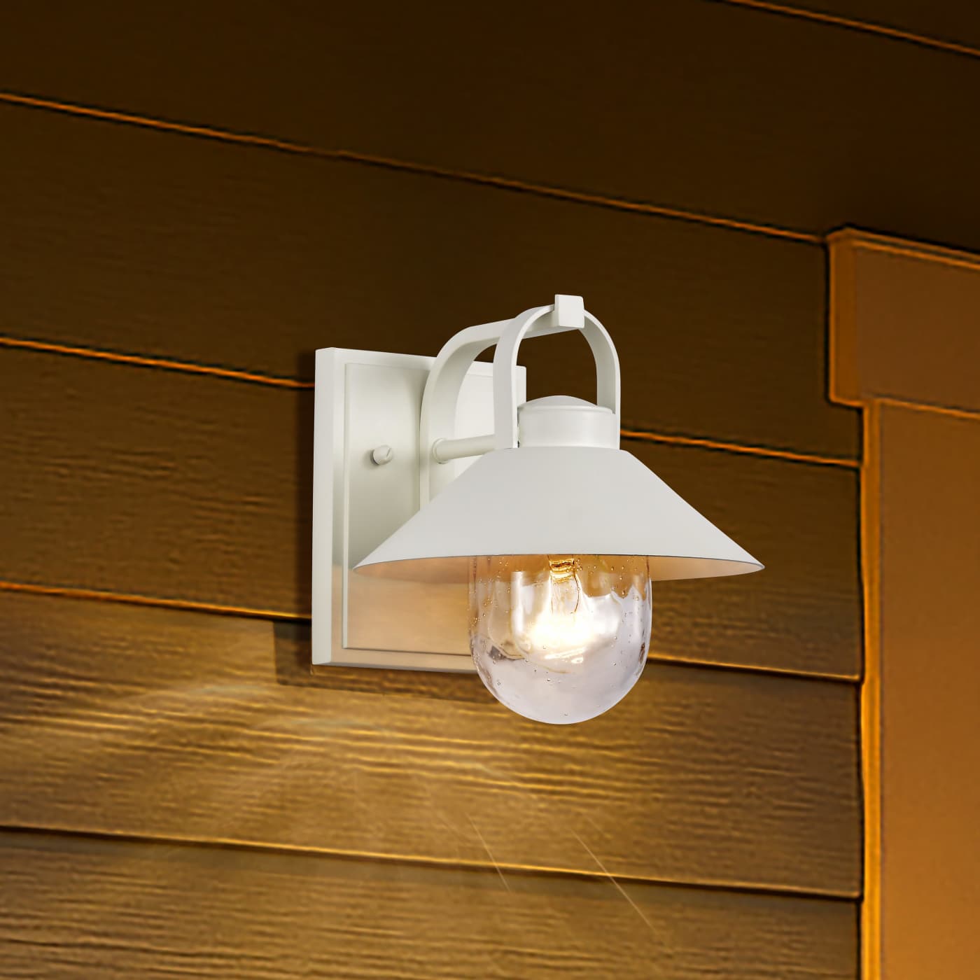 RIDGE SM OUTDOOR LANTERN WHT - 60-8520