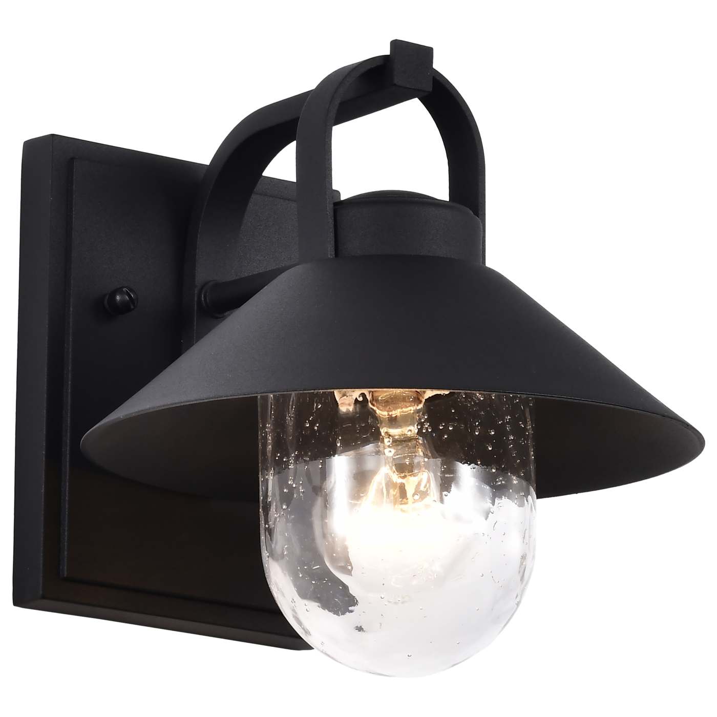 RIDGE SM OUTDOOR LANTERN BLK - 60-8540