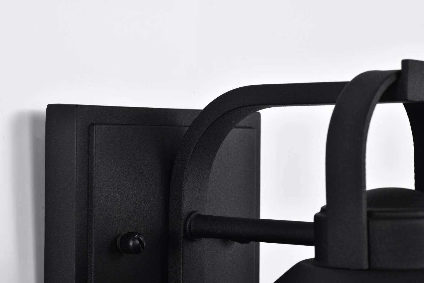 RIDGE SM OUTDOOR LANTERN BLK - 60-8540