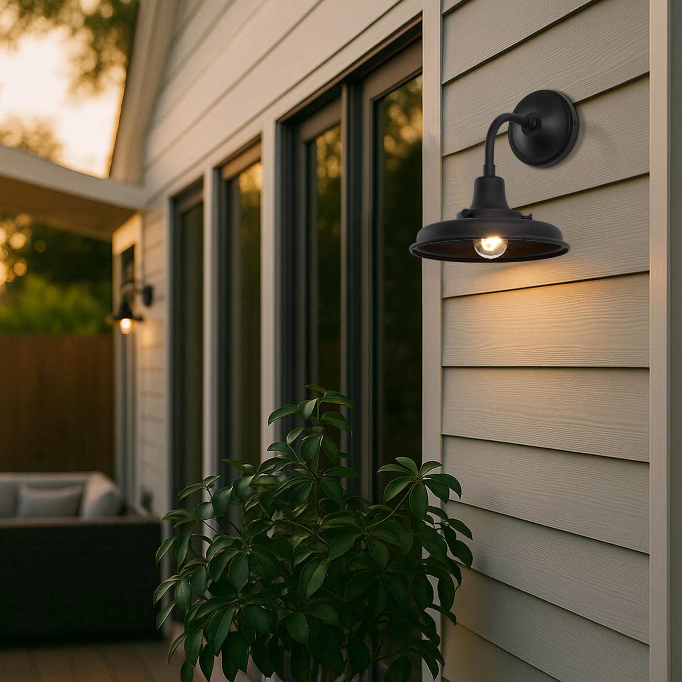 MORRIS SMALL OUTDOOR LANTERN - 60-8550