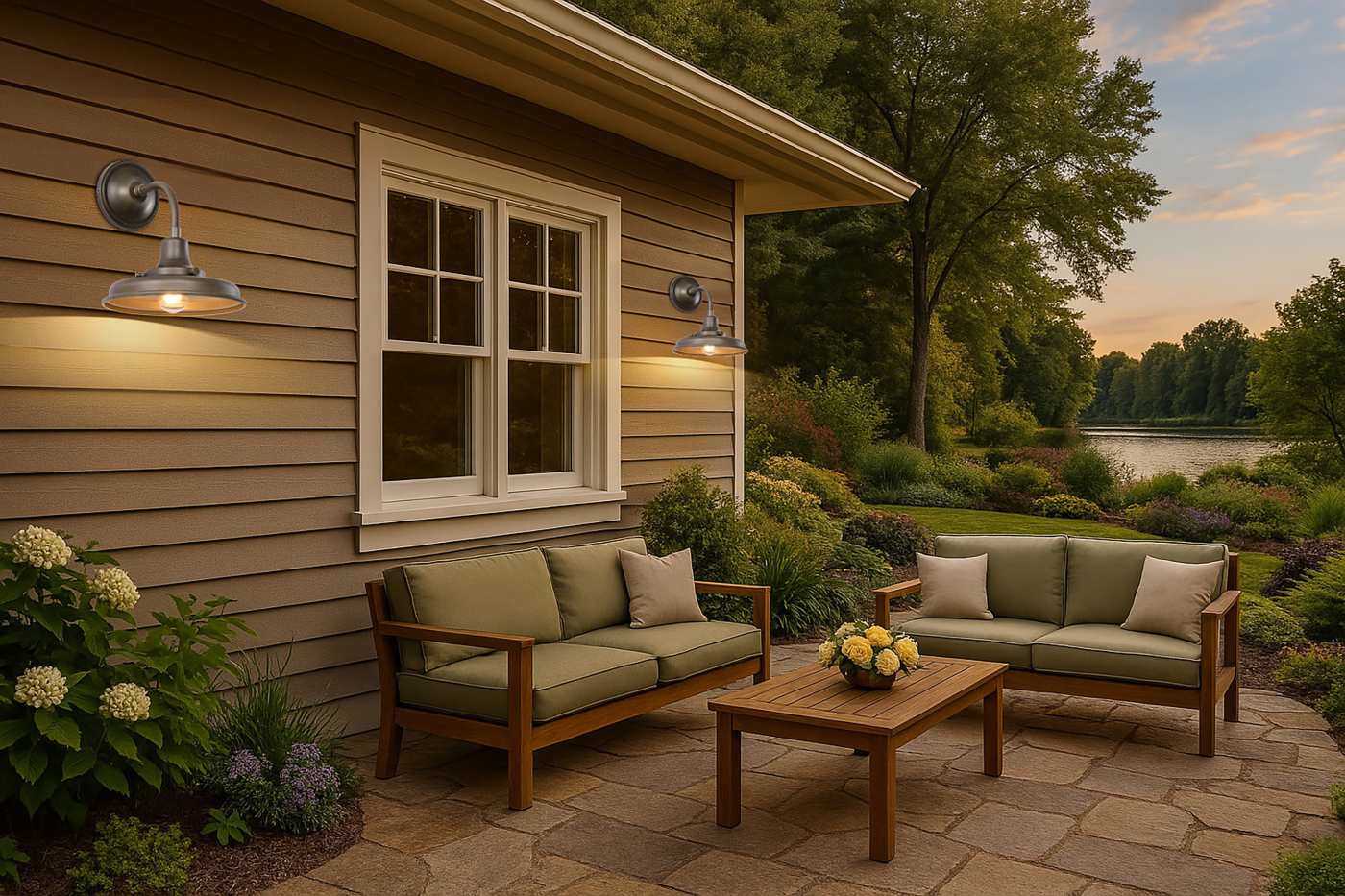 MORRIS SMALL OUTDOOR LANTERN - 60-8570