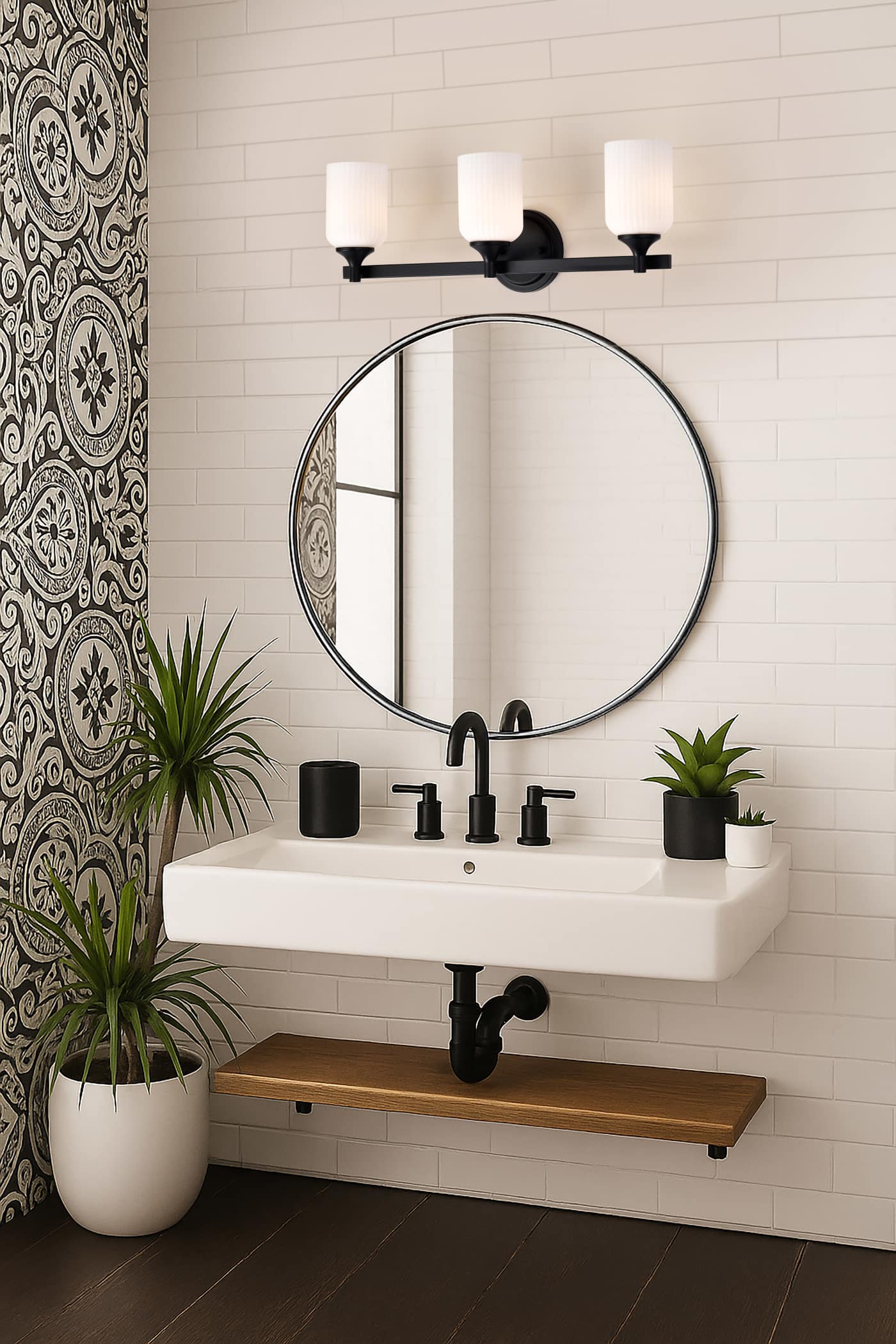 SOLARA 3 LIGHT VANITY - 60-8643