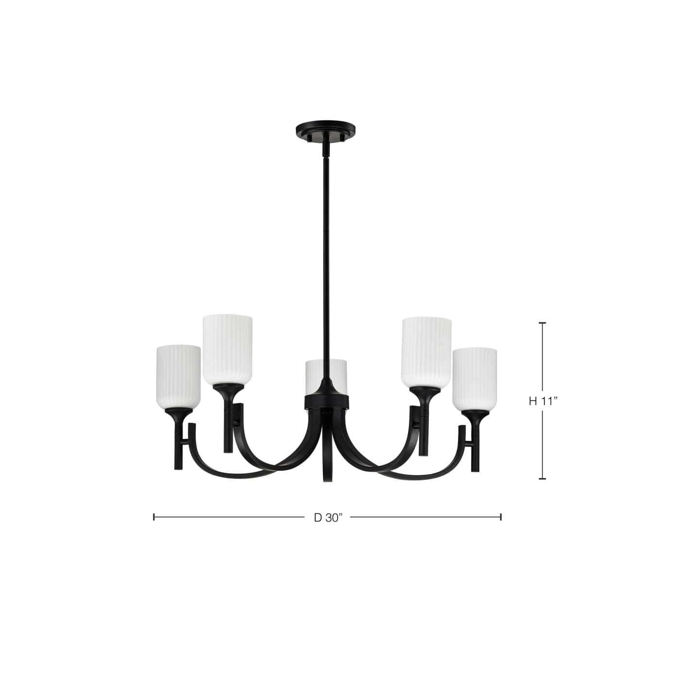 SOLARA 5 LIGHT CHANDELIER - 60-8650