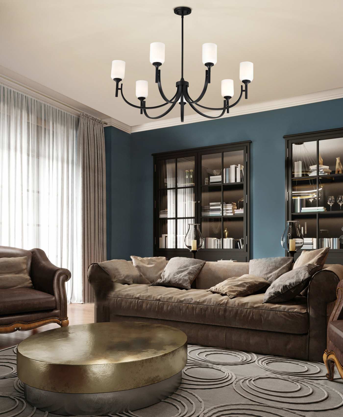 SOLARA 7 LIGHT CHANDELIER - 60-8651