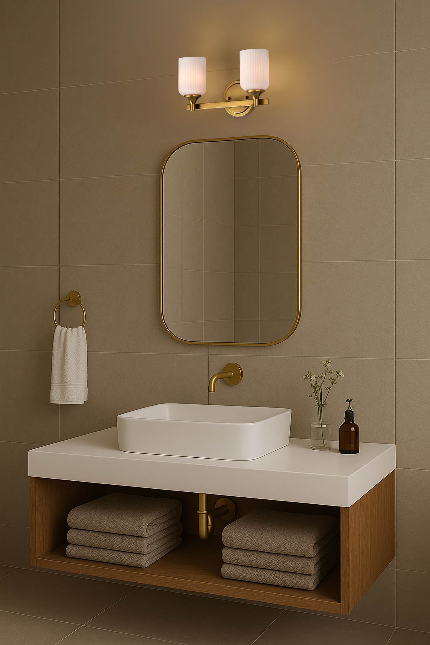 SOLARA 2 LIGHT VANITY - 60-8662