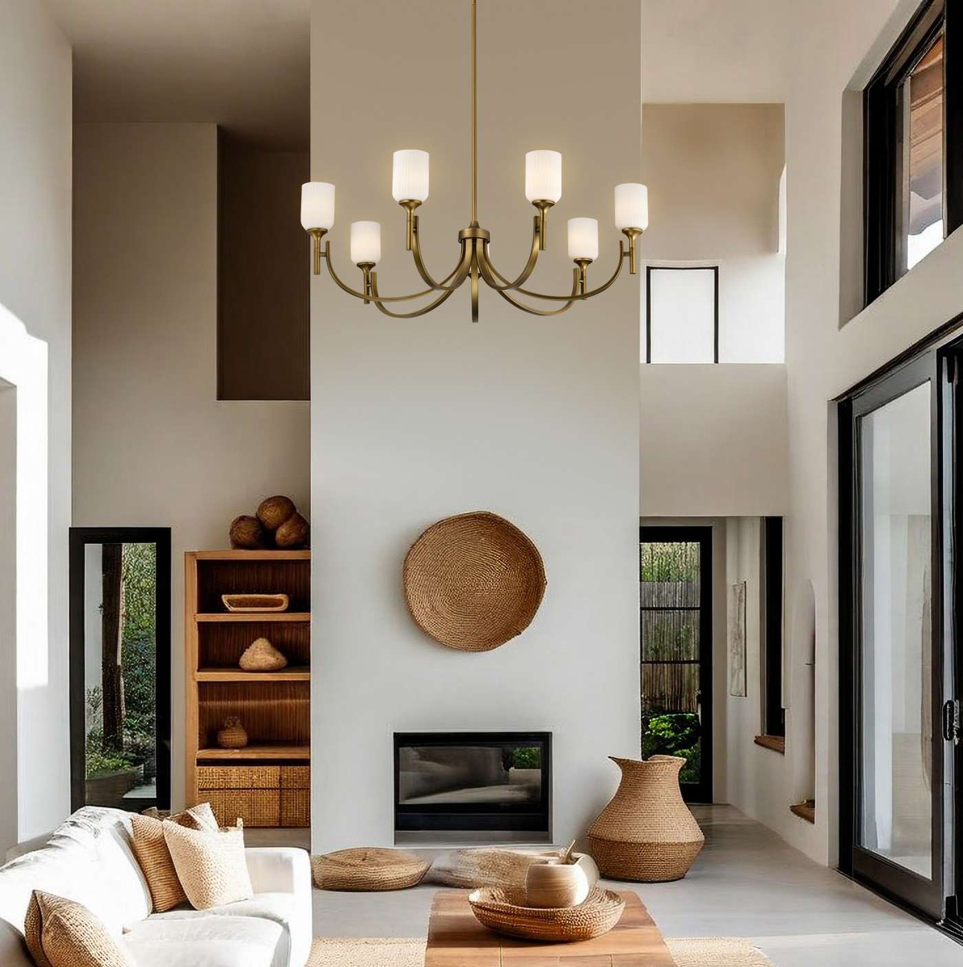 SOLARA 7 LIGHT CHANDELIER - 60-8671