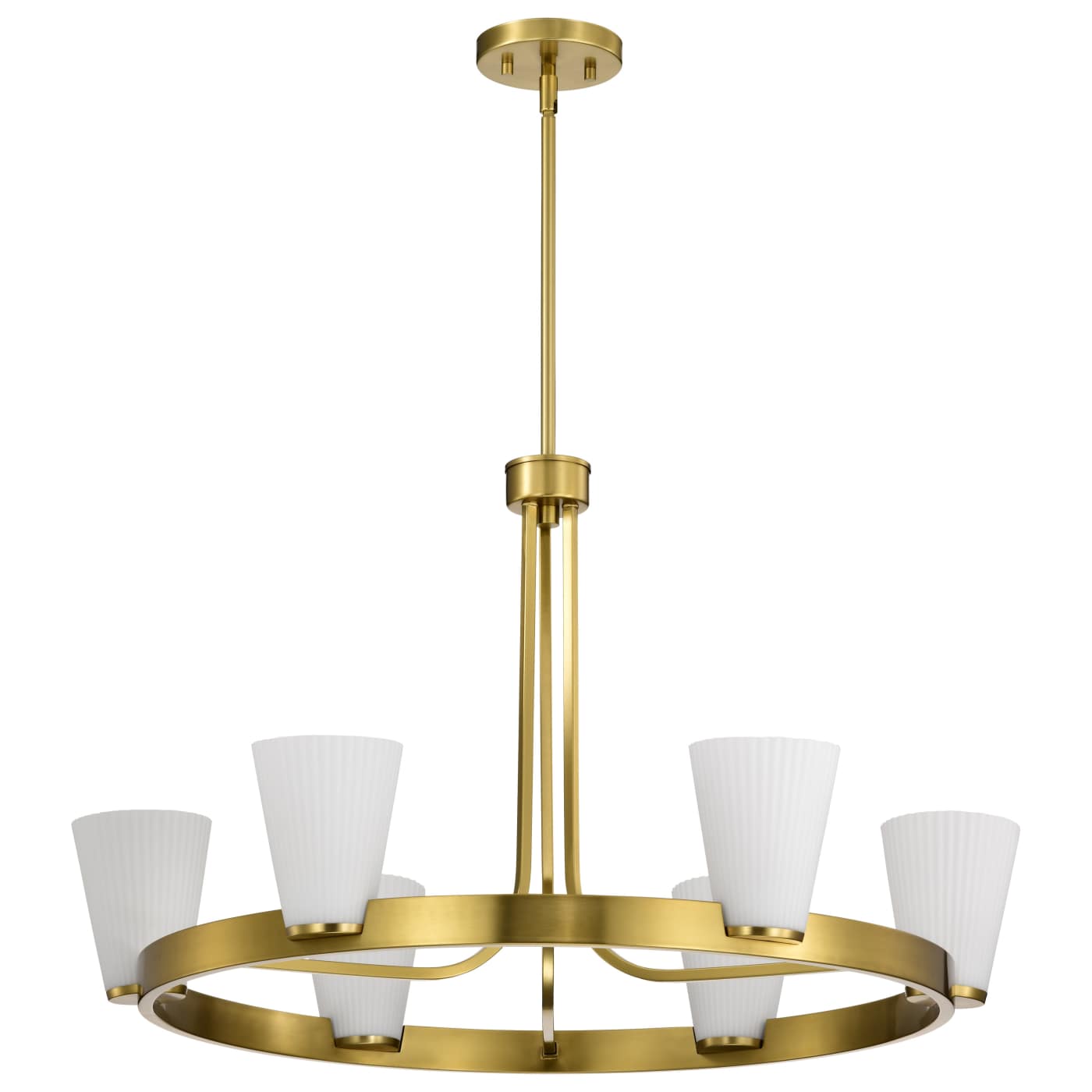 ROYALE 6 LIGHT CHANDELIER - 60-8726