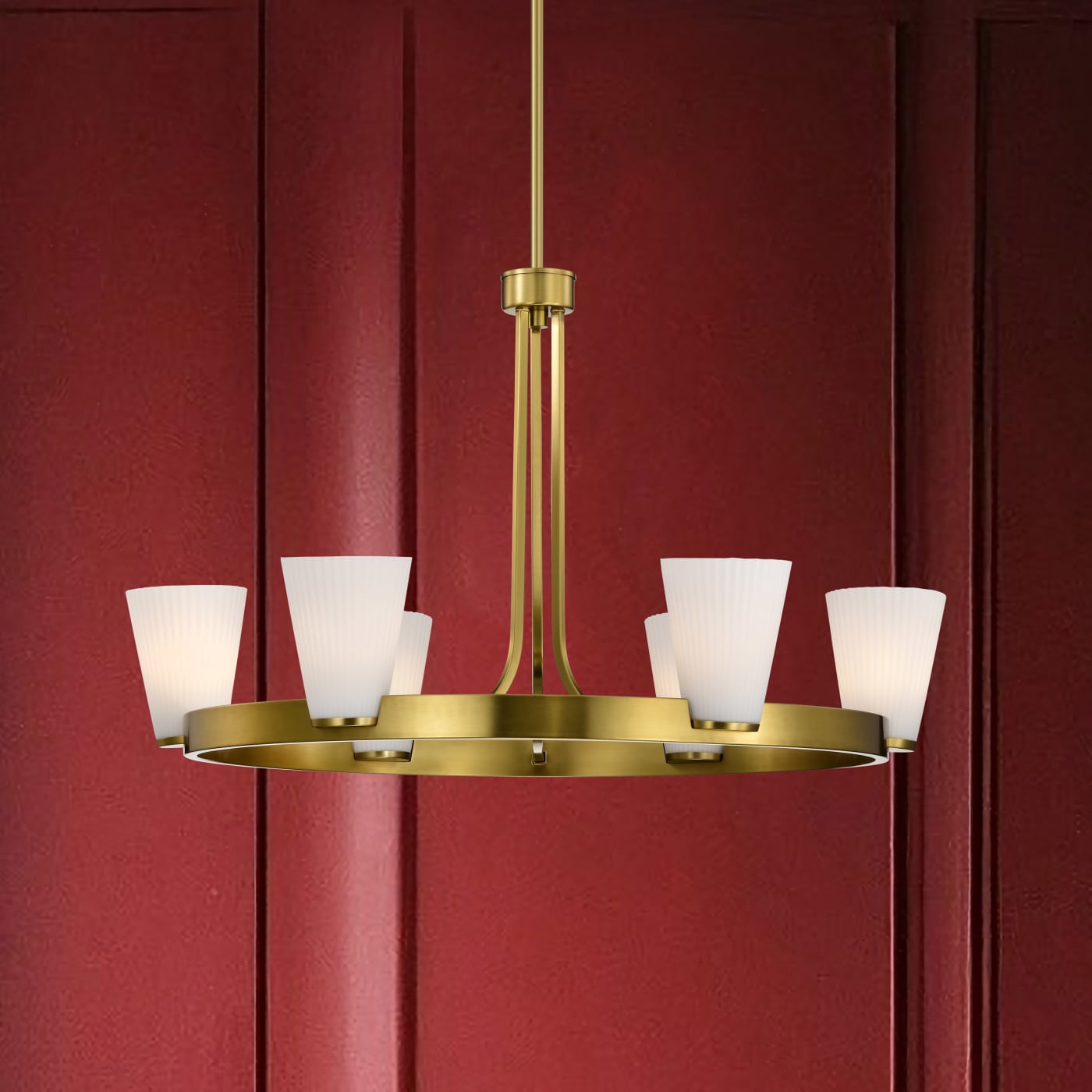 ROYALE 6 LIGHT CHANDELIER - 60-8726