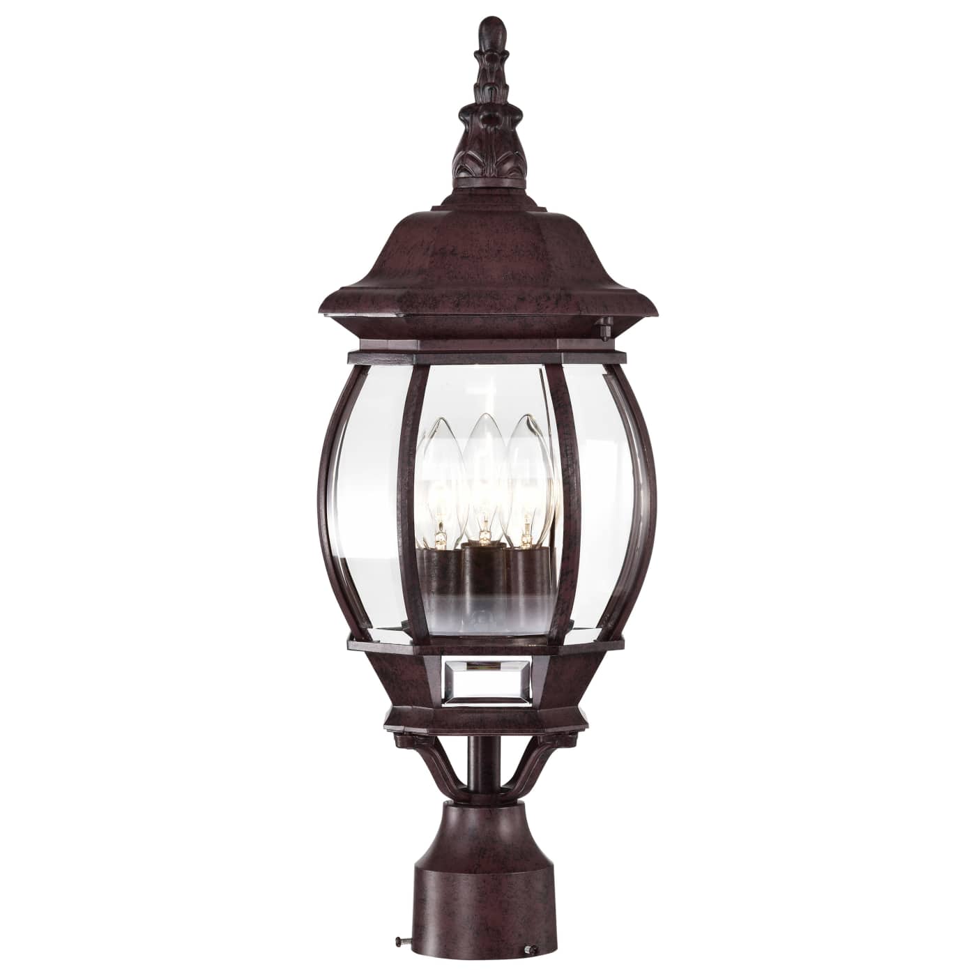 CENTRAL PARK 3 LT POST LANTERN - 60-898