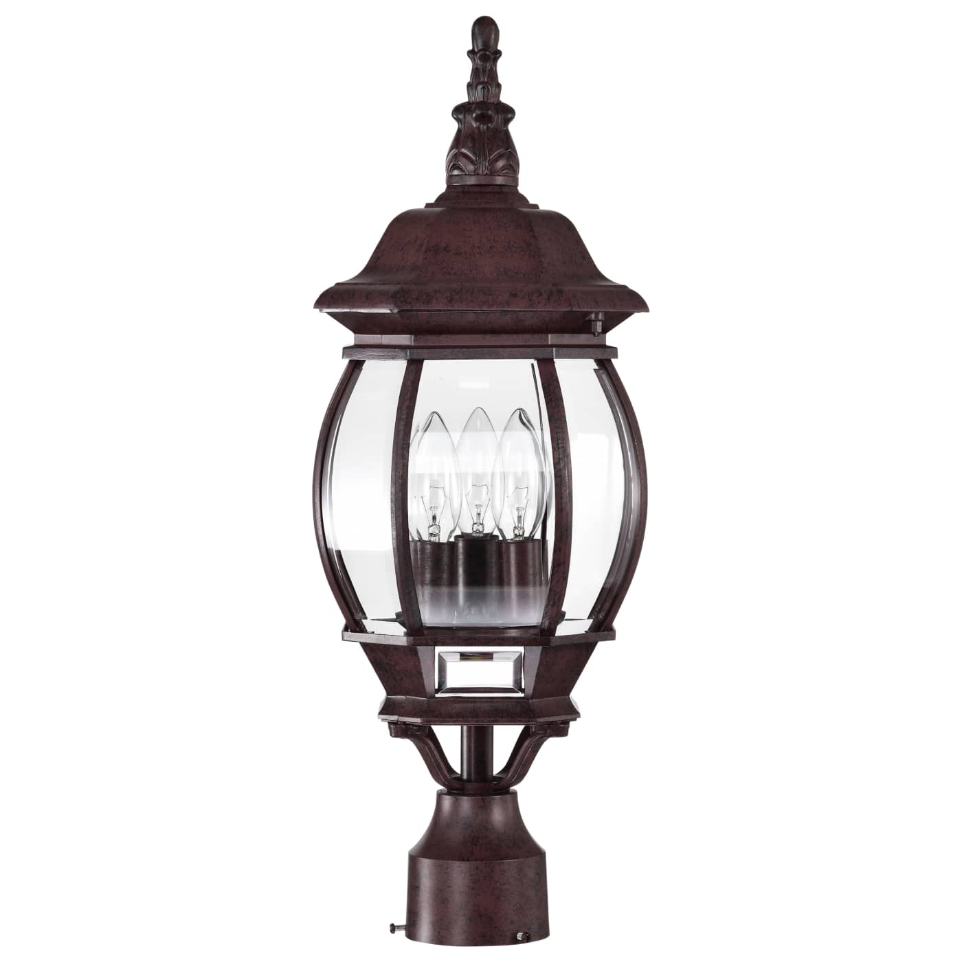 CENTRAL PARK 3 LT POST LANTERN - 60-898