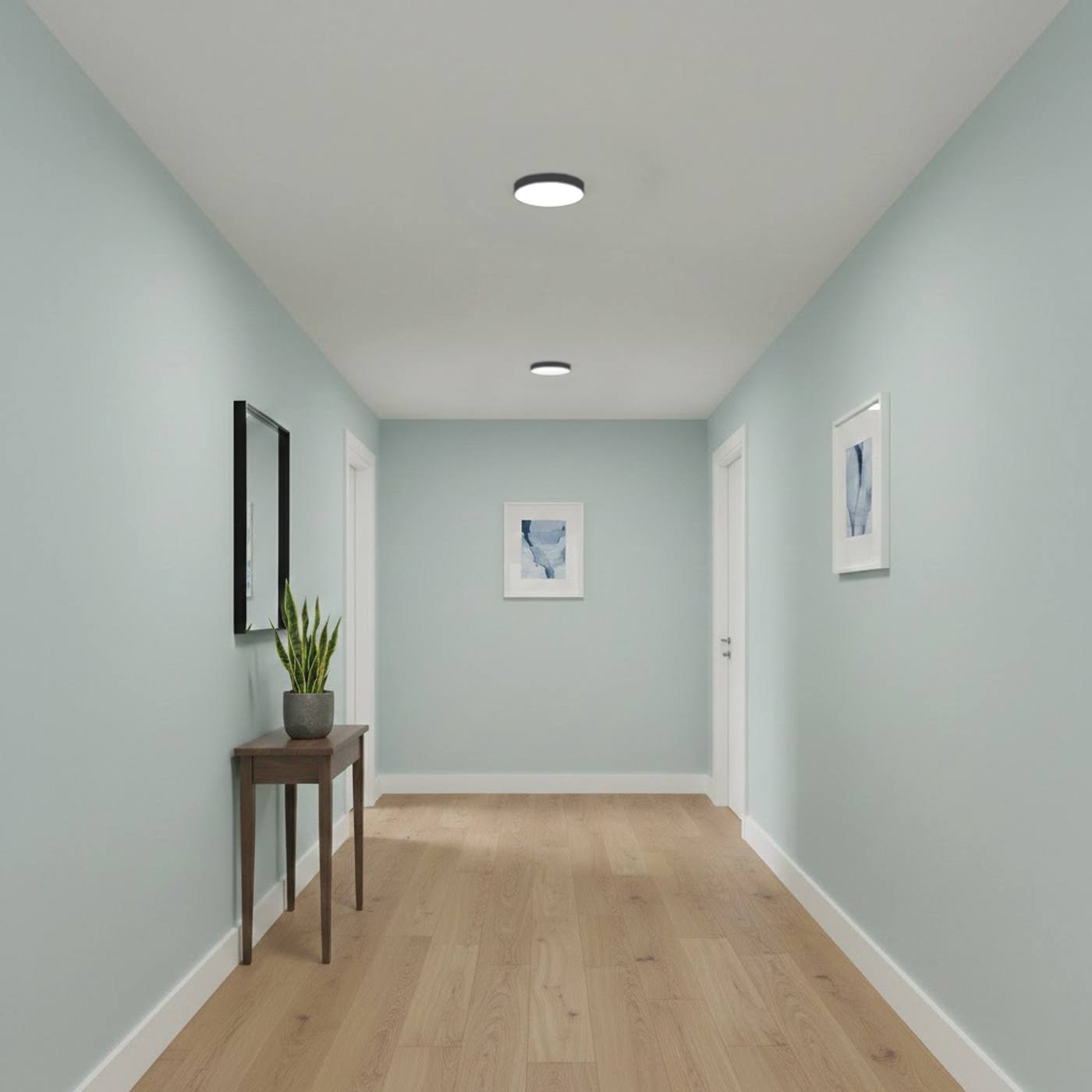 9W 5" 5CCT 120V BLK FIXTURE - 62-1005
