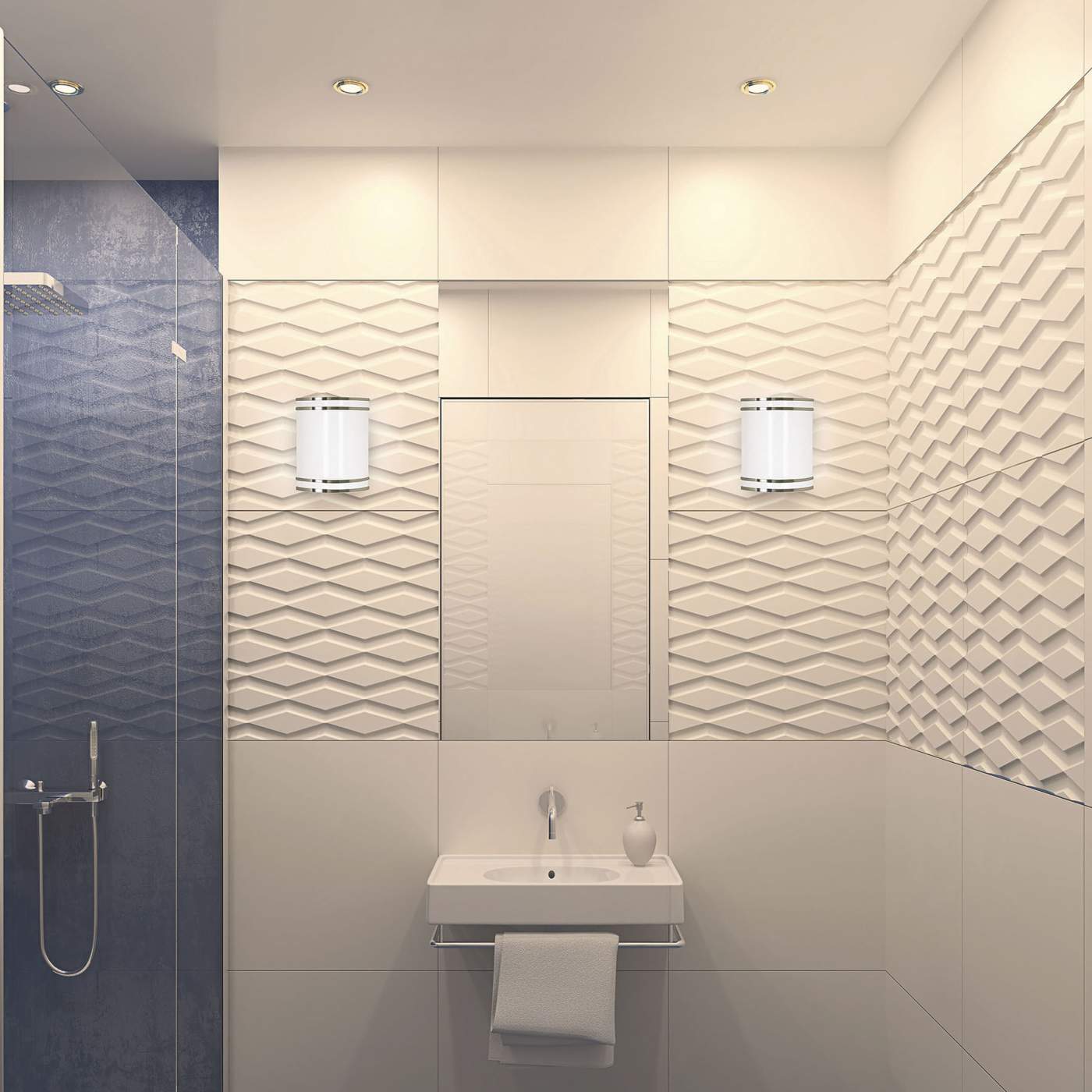 LED GLAMOUR BN WALL SCONCE - 62-1045
