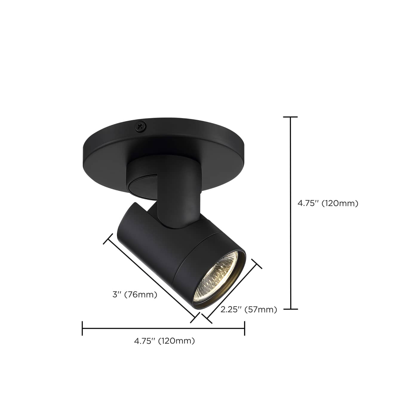 12W LED BARREL MONOPOINT - 62-1105