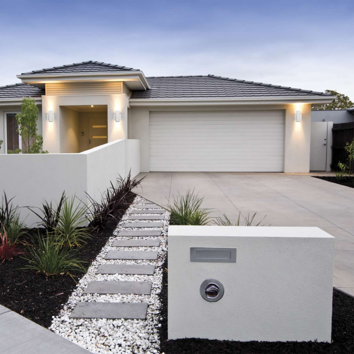 2 LT LED SM UP & DOWN SCONCE - 62-1141R1