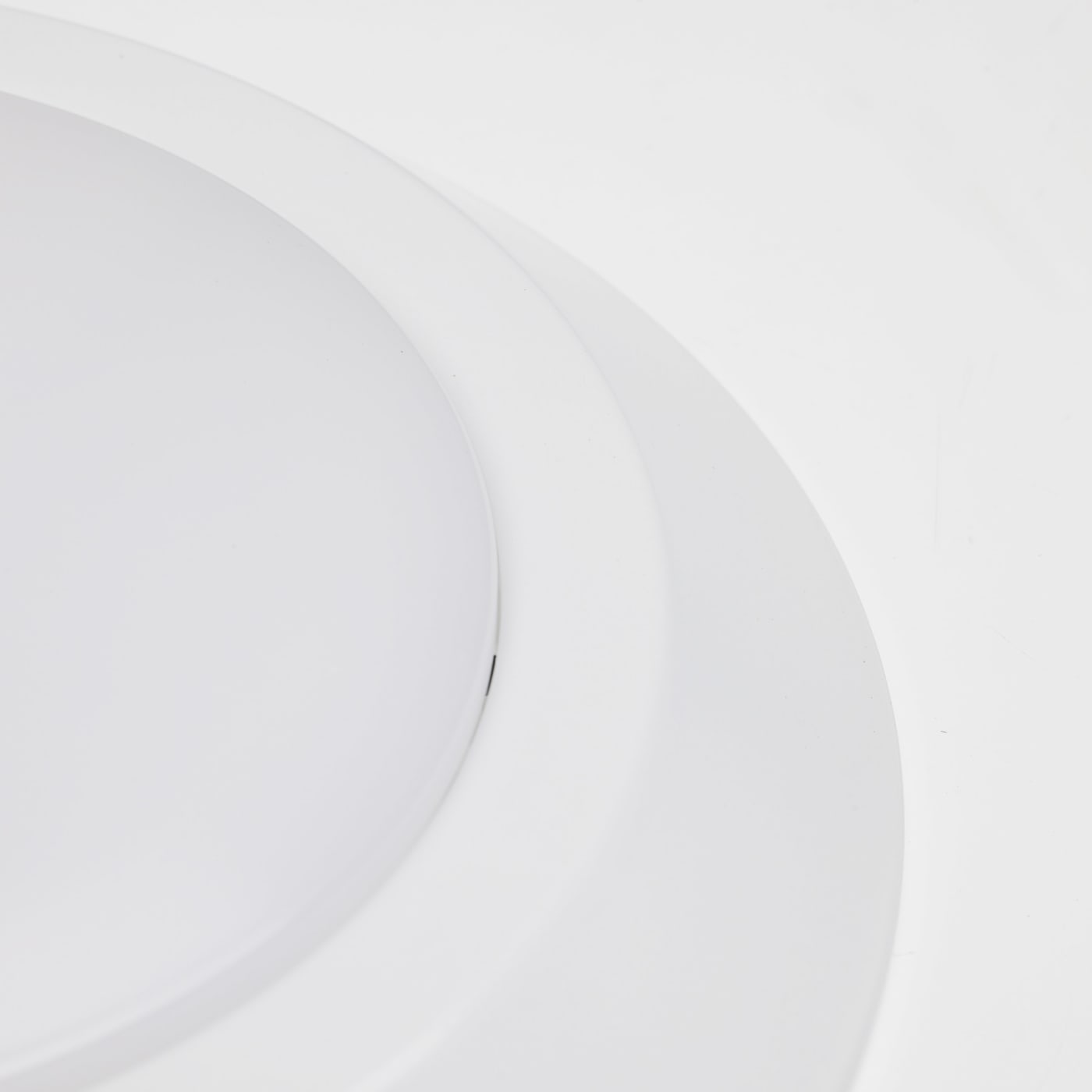 7" LED DISK LIGHT WHITE FINISH - 62-1161