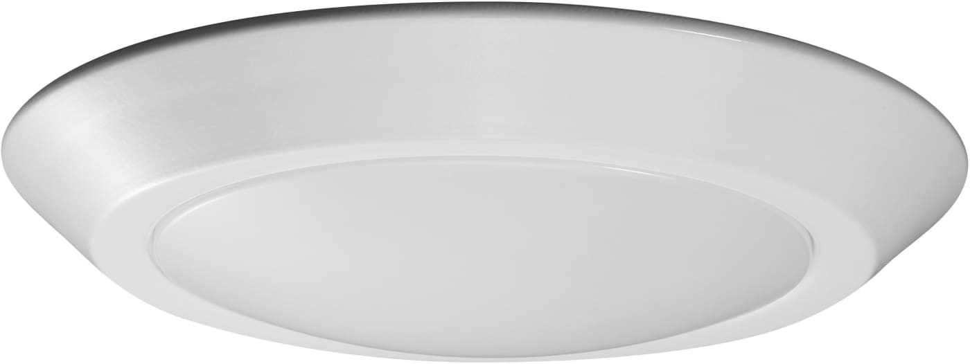 7" LED DISK LIGHT WHITE FINISH - 62-1164