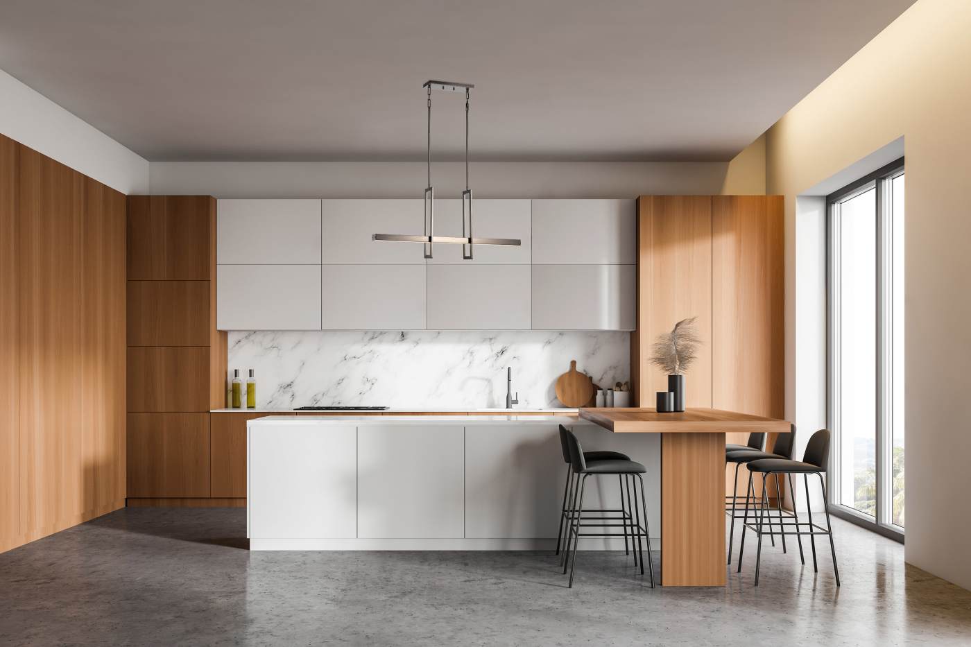 FRAME LED ISLAND PENDANT - 62-116