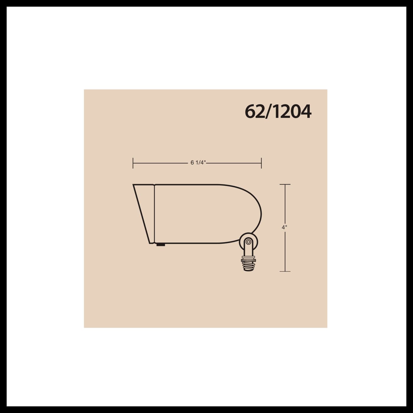 LED 9W LANDSCAPE FLOOD - 62-1204
