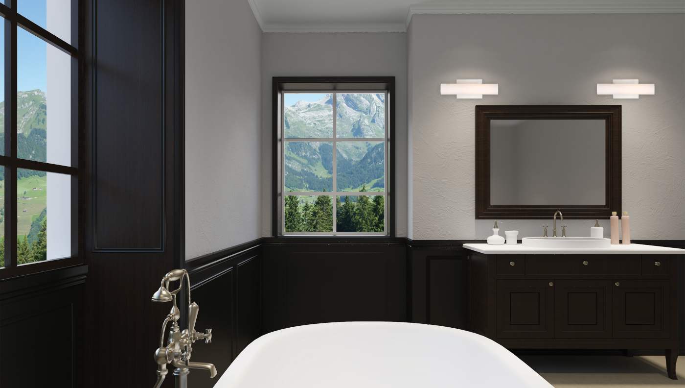 BEND LED SMALL VANITY - 62-1321