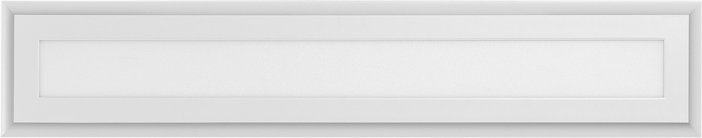 30W/LED/7"X38"/FLUSH/4K/WH - 62-1386