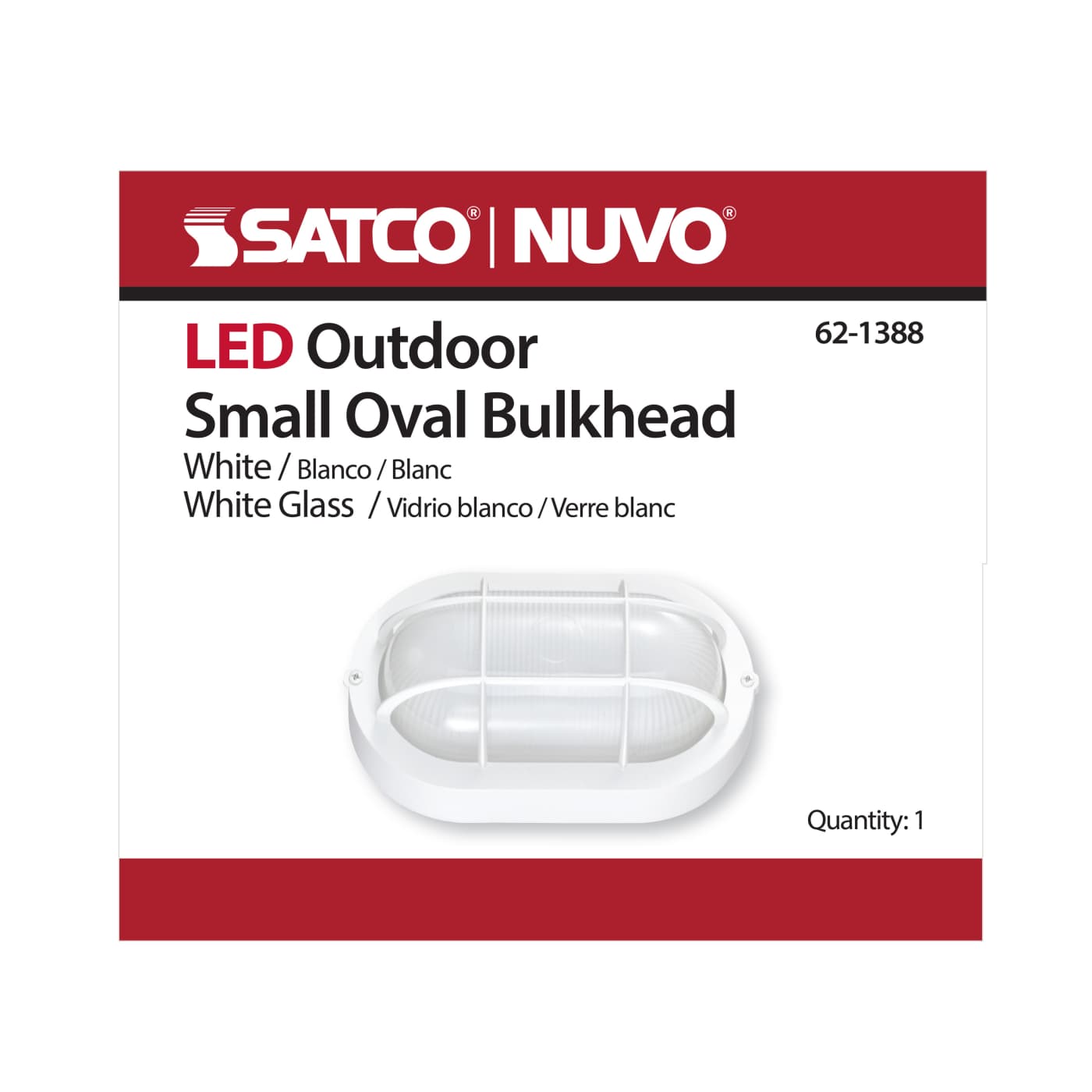 LED SMALL OVAL BULK HEAD - 62-1388