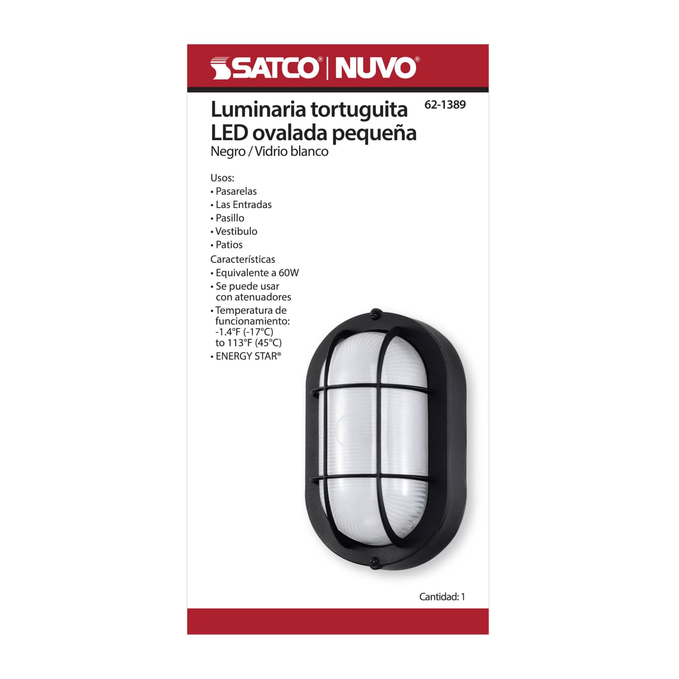 LED SMALL OVAL BULK HEAD - 62-1389