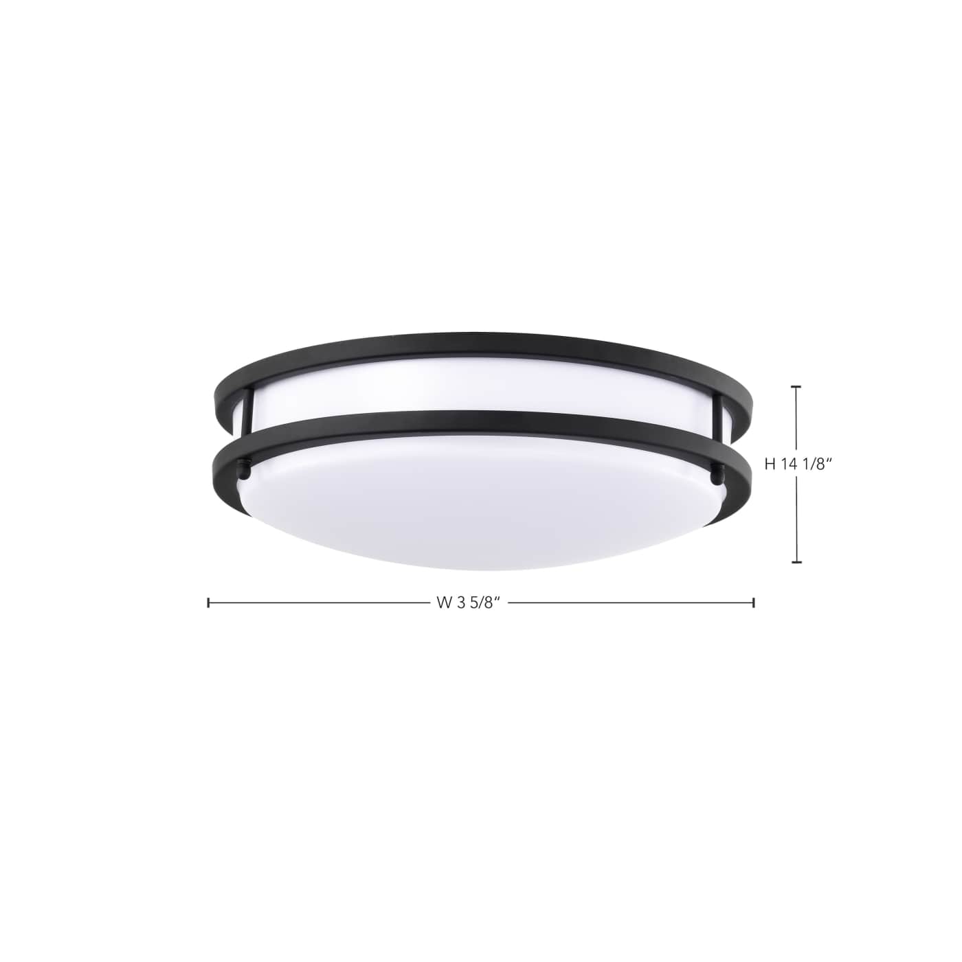 LED GLAMOUR BL 13" FLUSH - 62-1436
