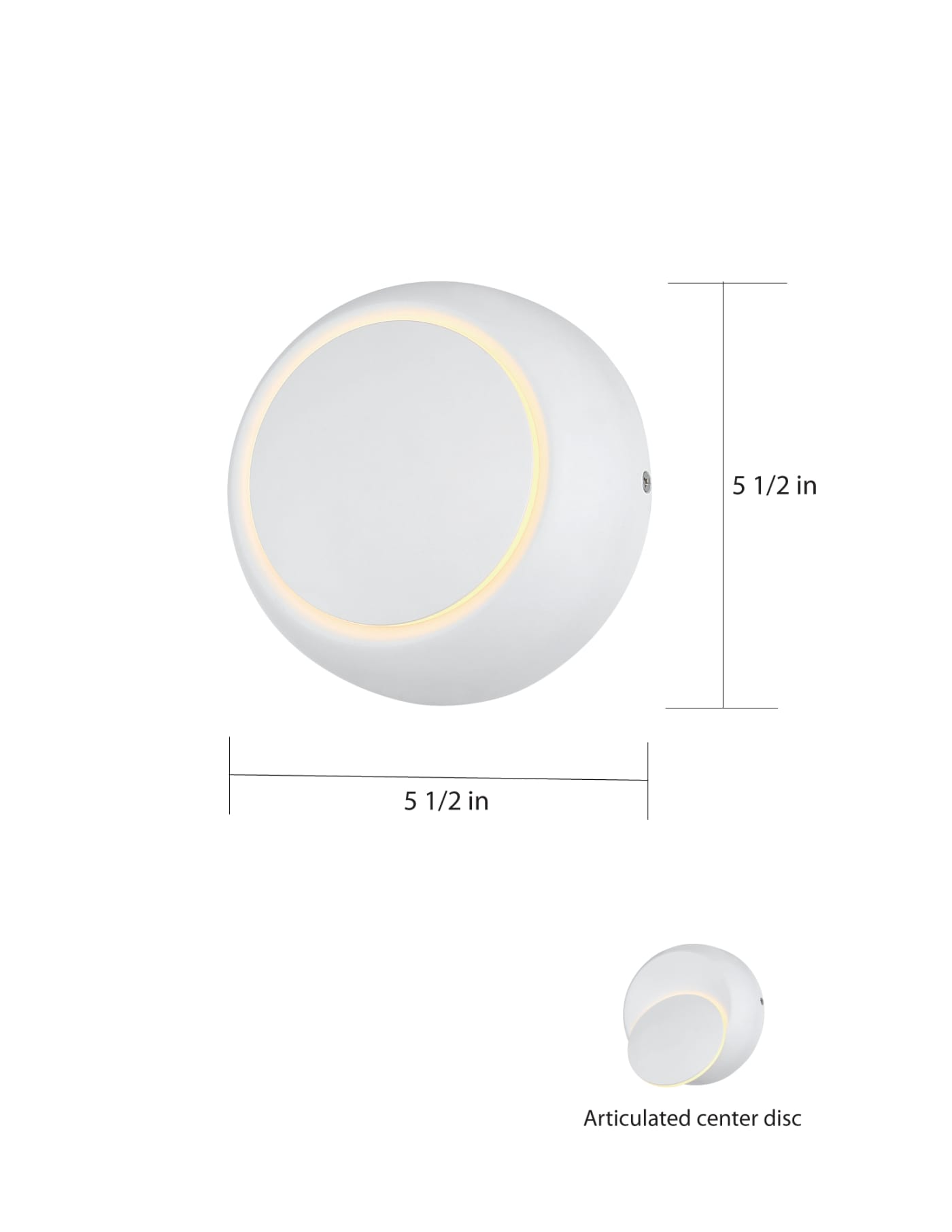 PINION LED WALL SCONCE - 62-1468