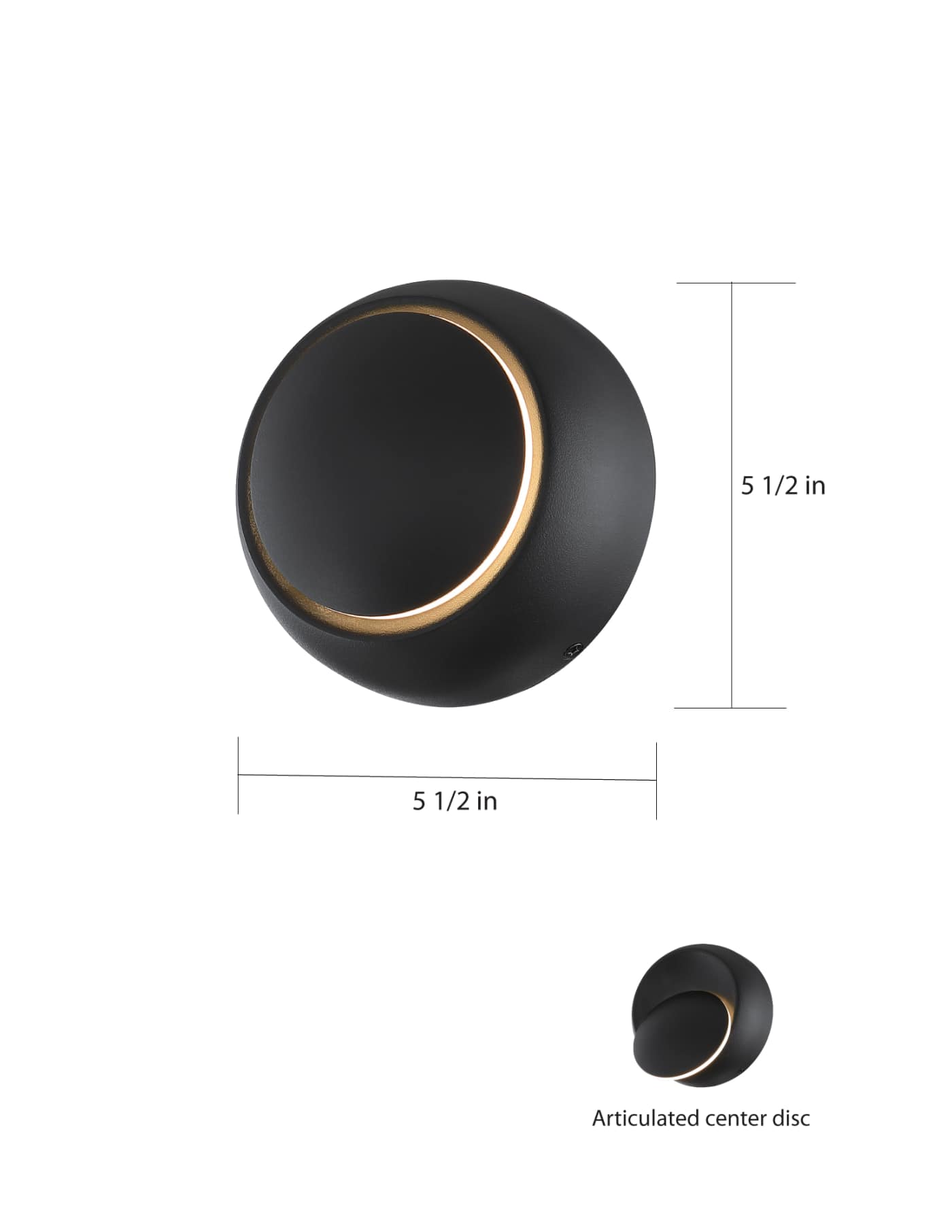 PINION LED WALL SCONCE - 62-1469
