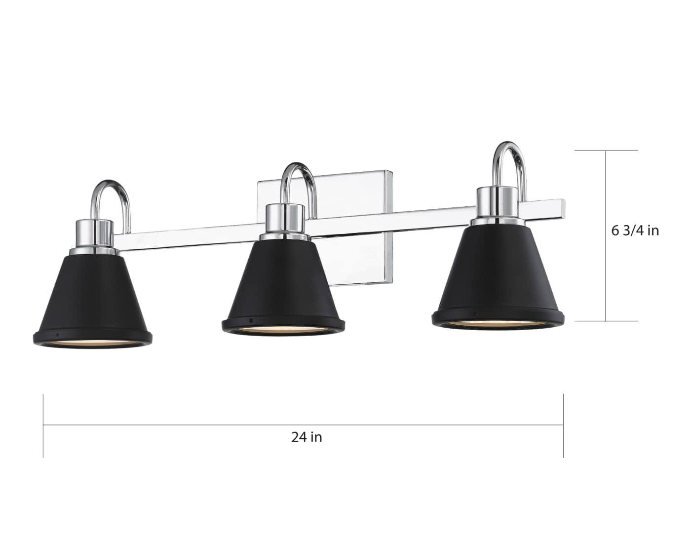 BETTE LED 3 LIGHT VANITY - 62-1473