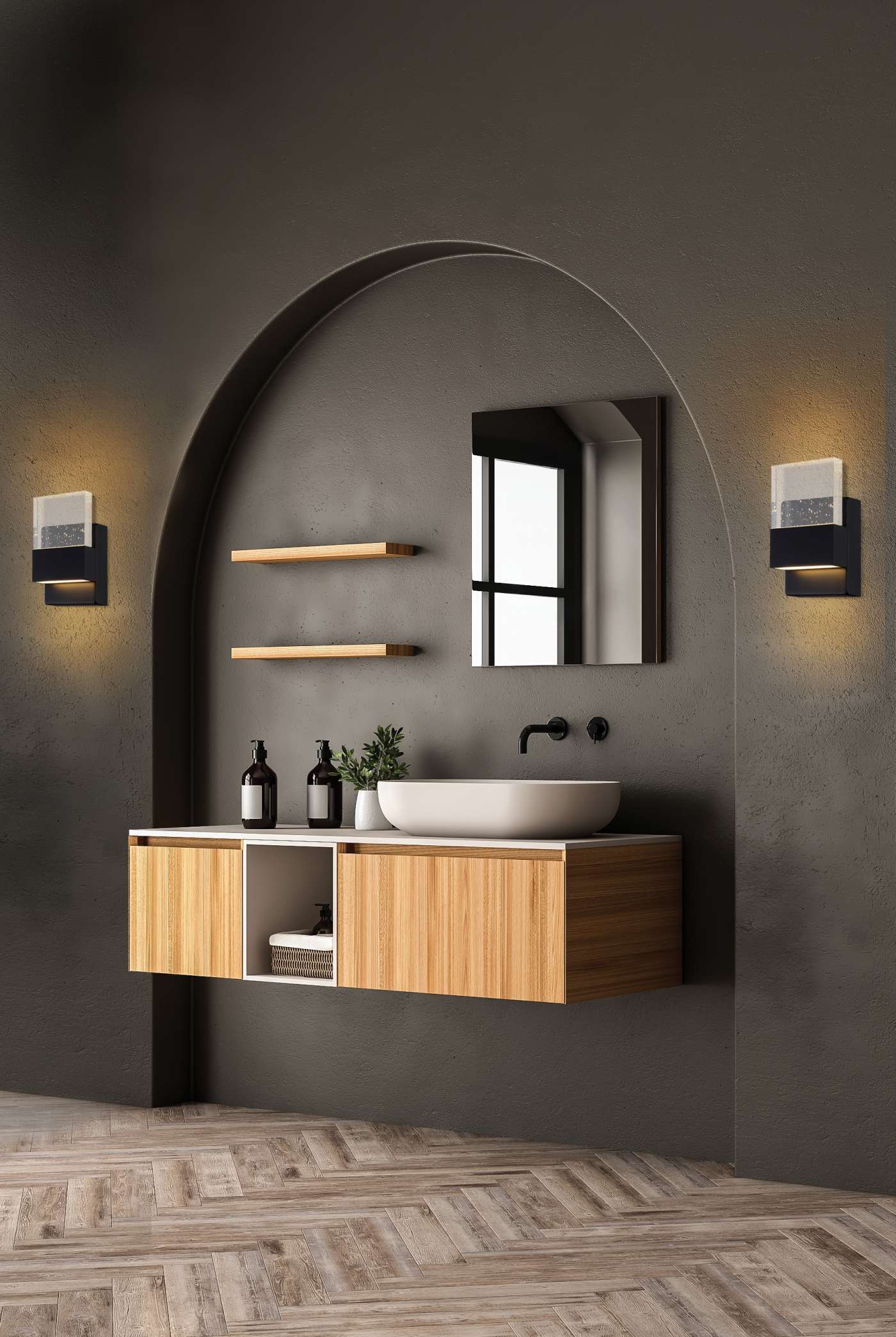 ELLUSION LED MED WALL SCONCE - 62-1502