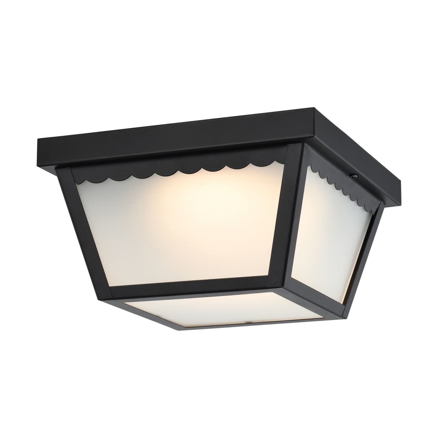 LED 12W 9" CARPORT FLUSH 3000K - 62-1572