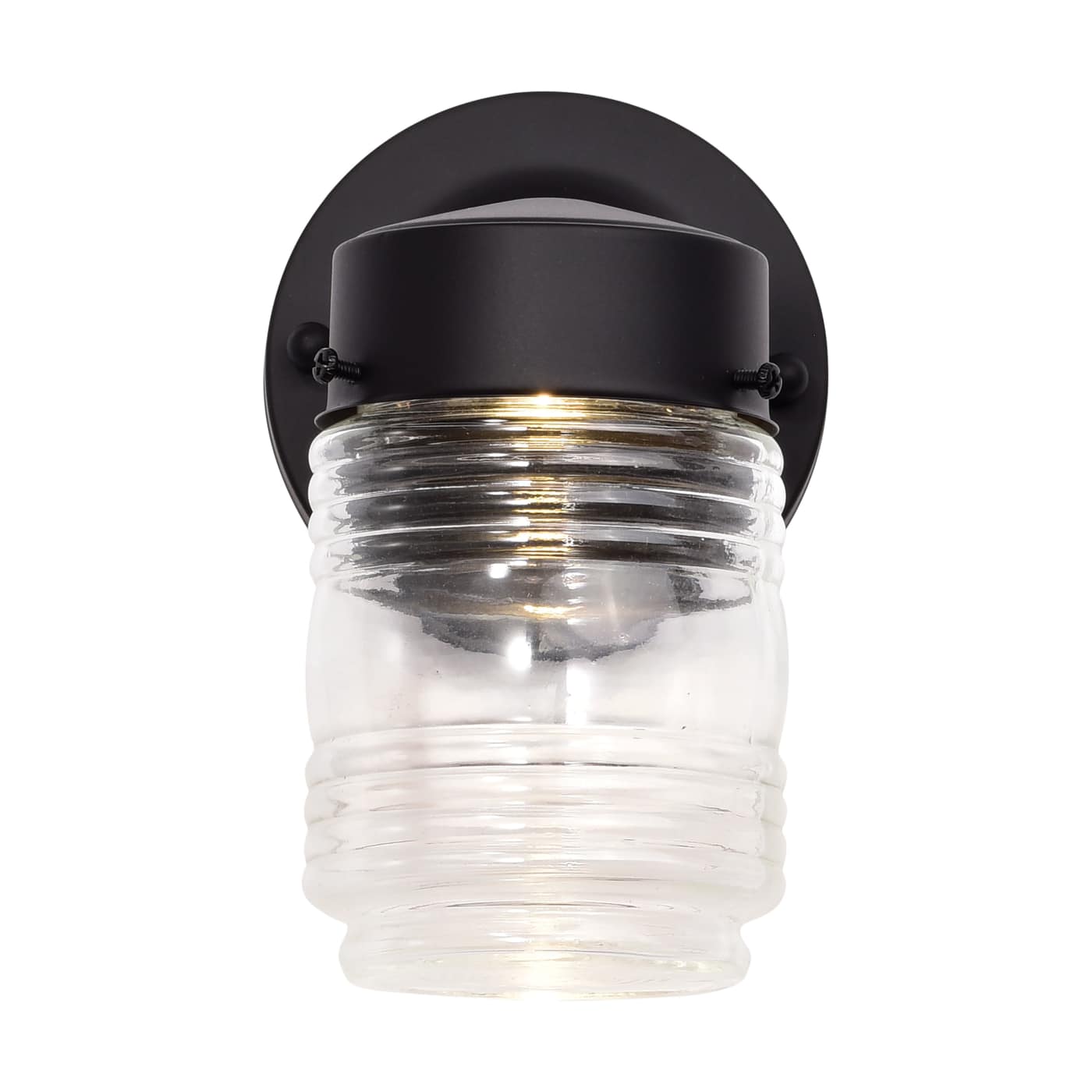 LED 8W MASON JAR 3000K - 62-1573
