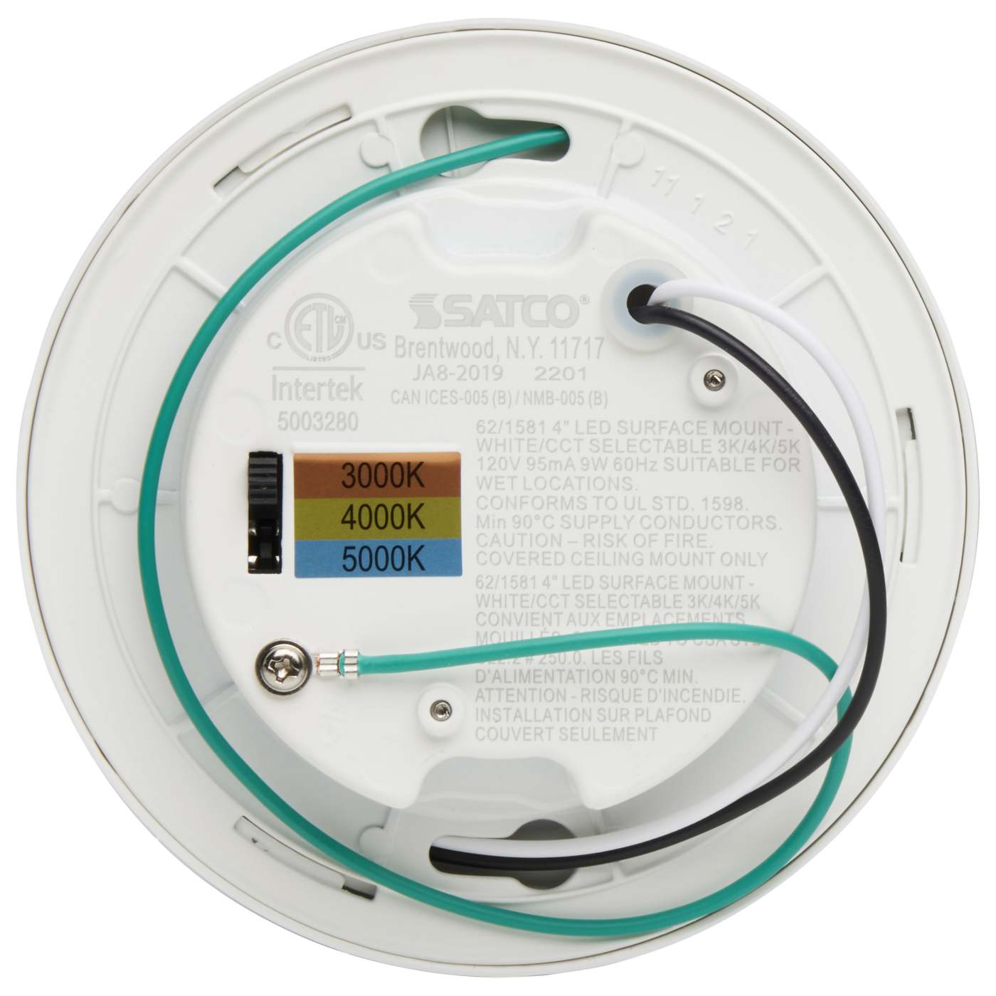 4" LED SURFACE MOUNT - WHITE - 62-1581