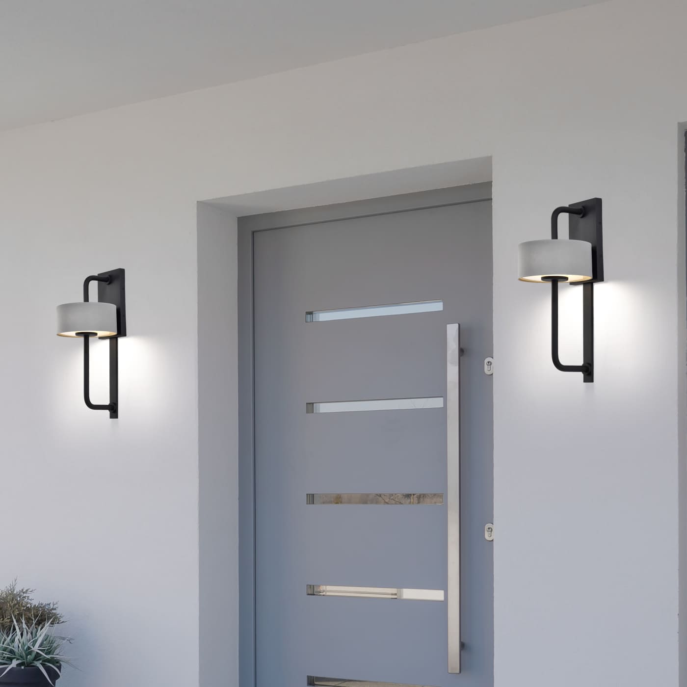 OVERTOP 10W LED MED WALL LANT - 62-1607