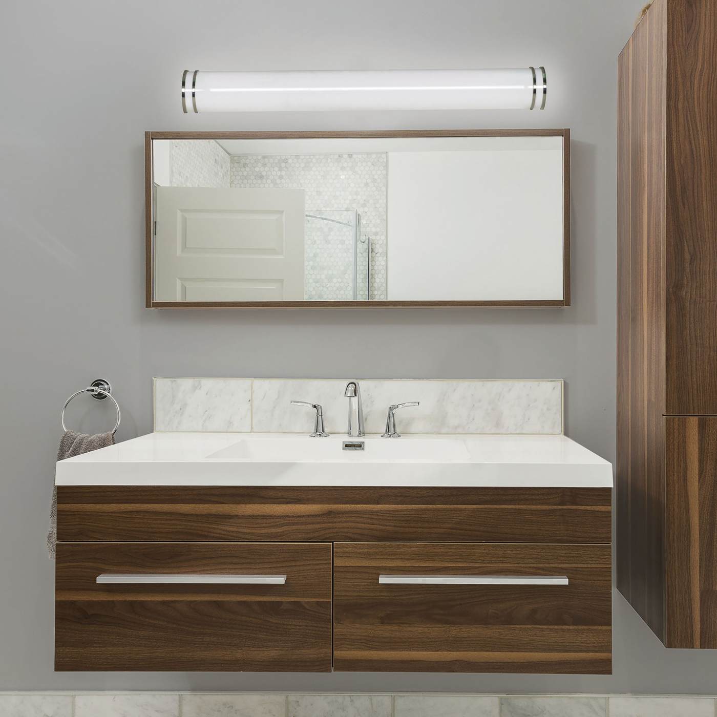 LED GLAMOUR 49" BN VANITY - 62-1632