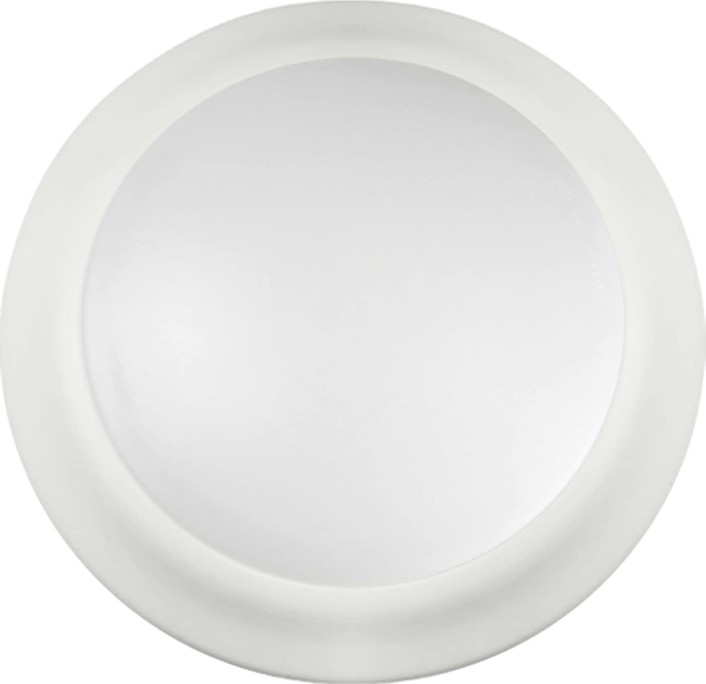 7" LED DISK LIGHT WHITE FINISH - 62-1660