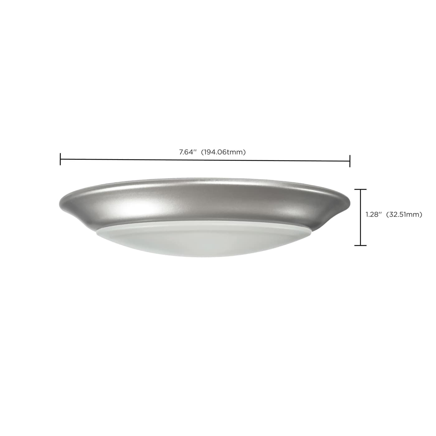 7" LED DISK LIGHT BN FINISH - 62-1662