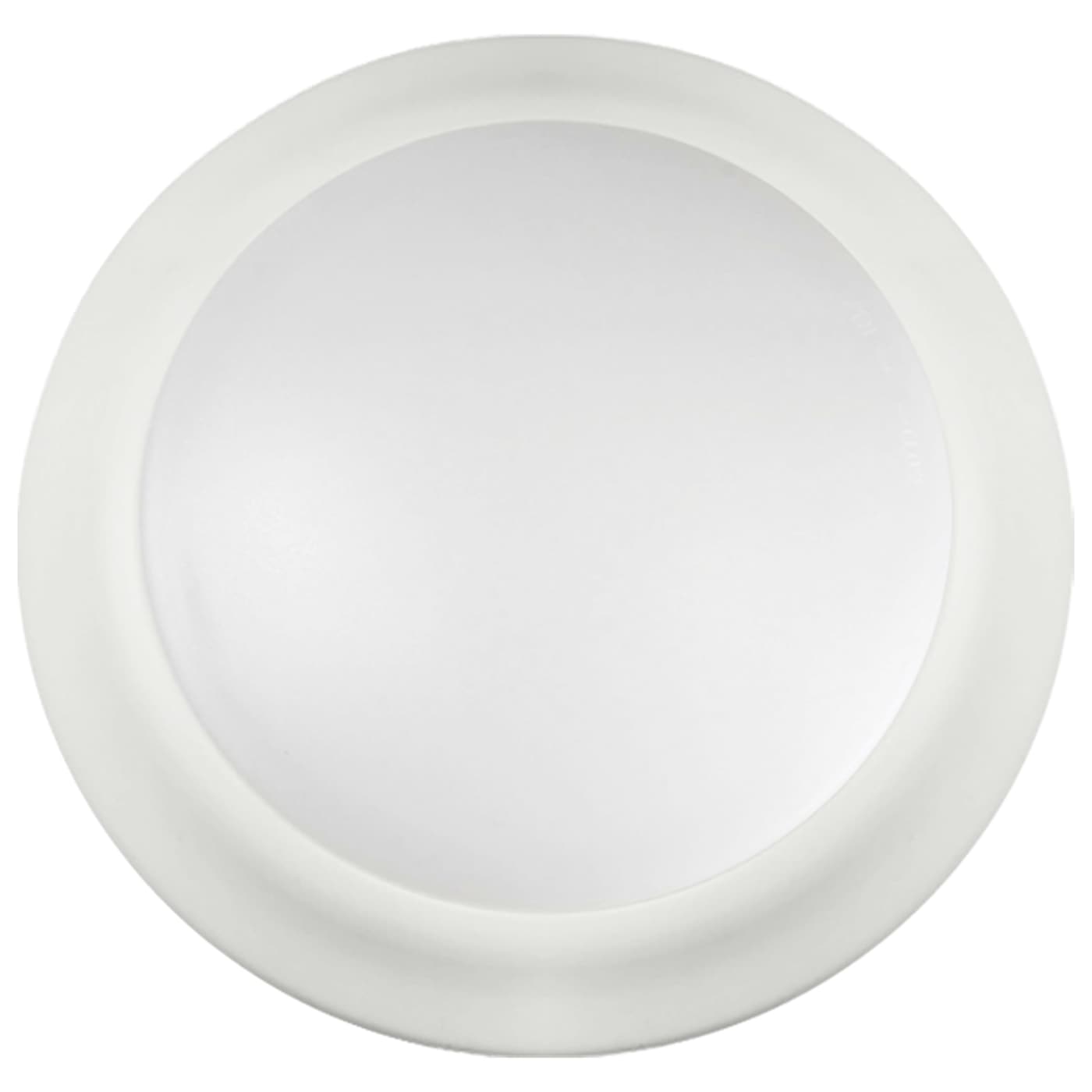7" LED DISK LIGHT WHITE FINISH - 62-1664