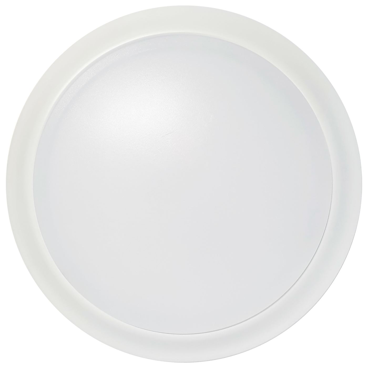 10" LED DISK LIGHT WHITE FIN - 62-1674