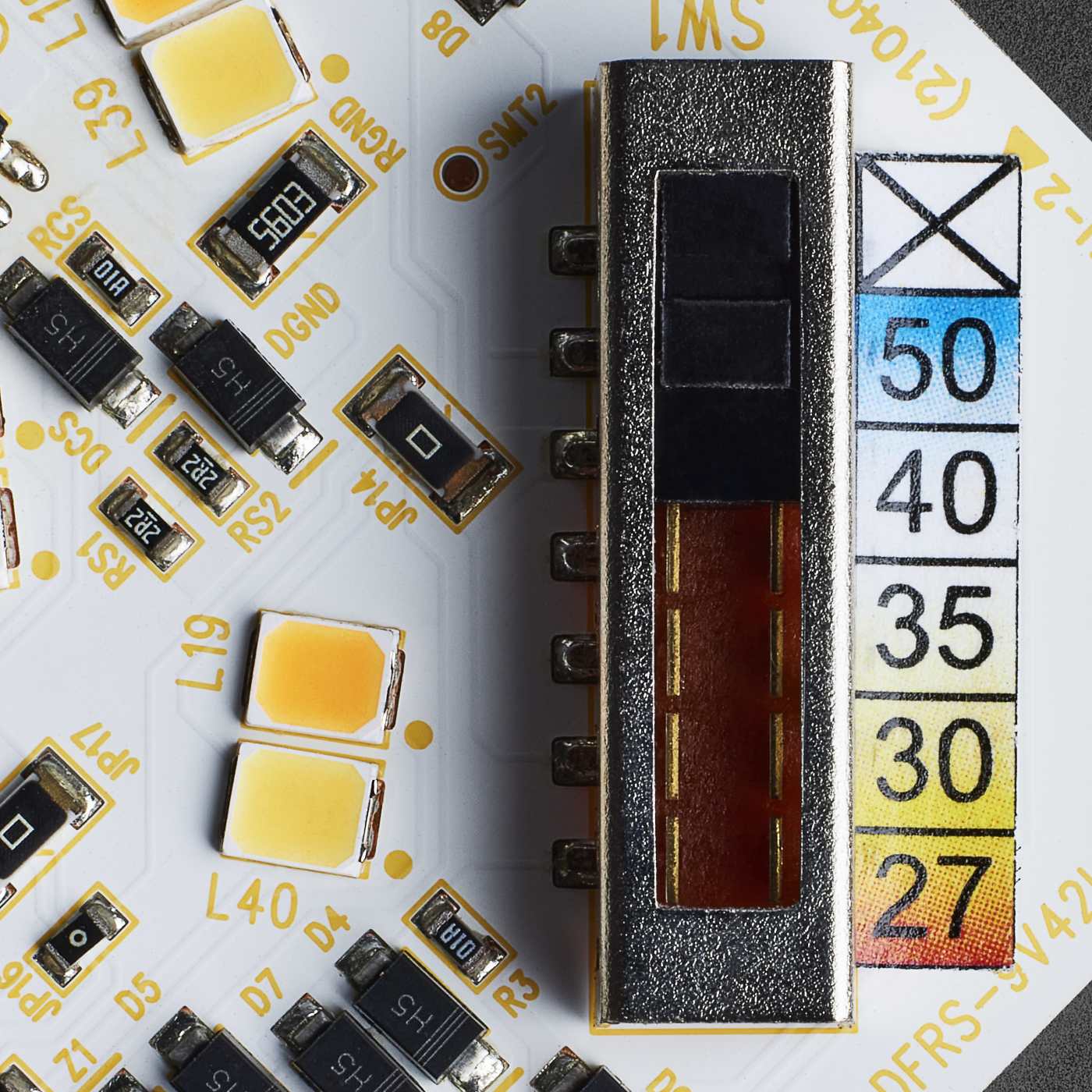 10" LED DISK LIGHT BLACK FIN - 62-1677