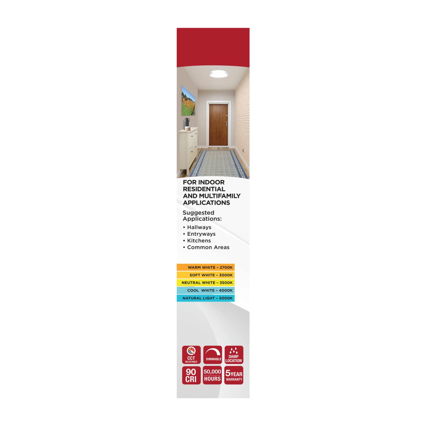 SELENE 17" LED FLUSH MOUNT - 62-1697