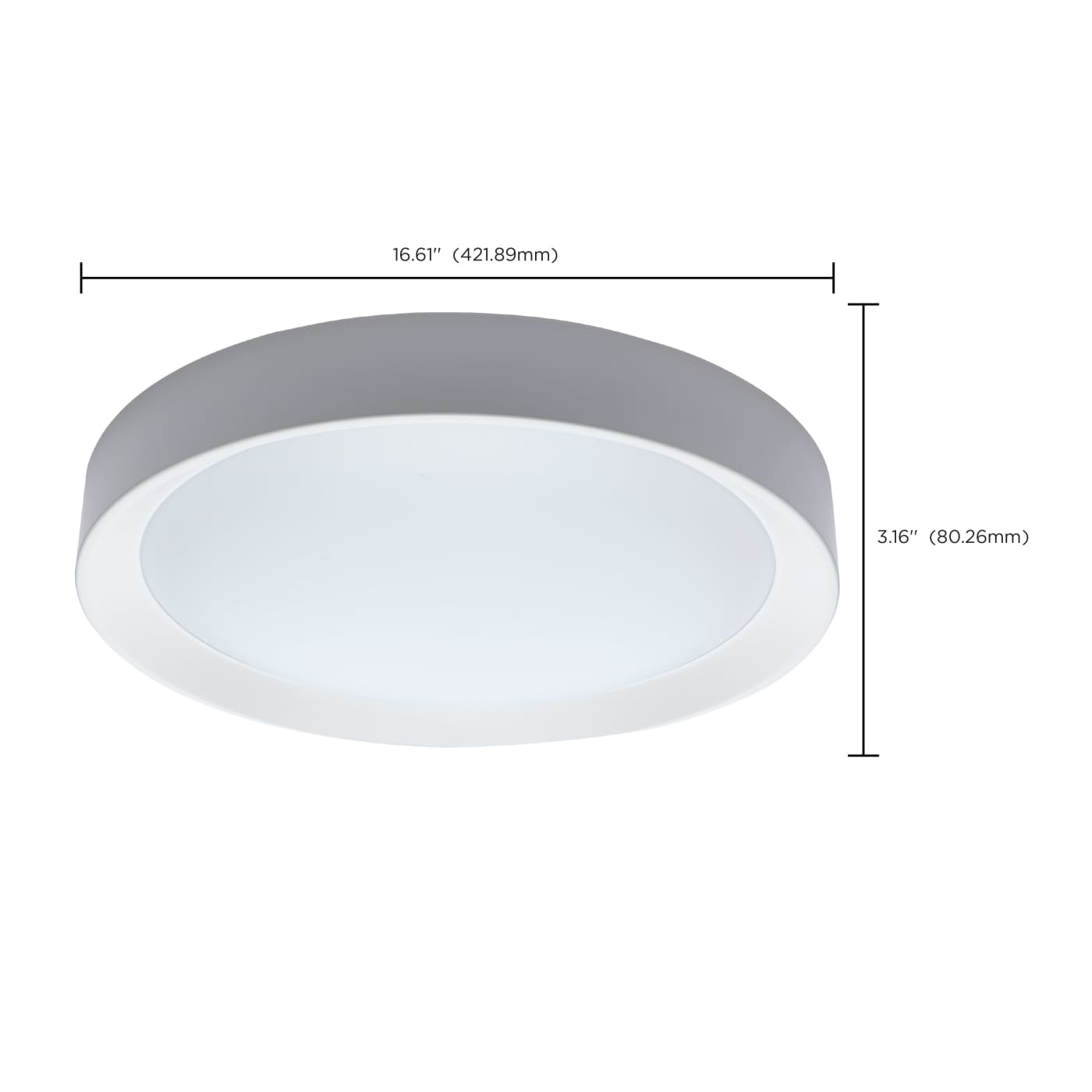 SELENE 17" LED FLUSH MOUNT - 62-1697